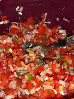Una foto de Salsa criolla