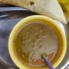 Rava Dosa A picture of Rava Dosa.