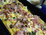 Papas fritas con cheddar!
