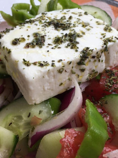 Una foto de Ensalada griega