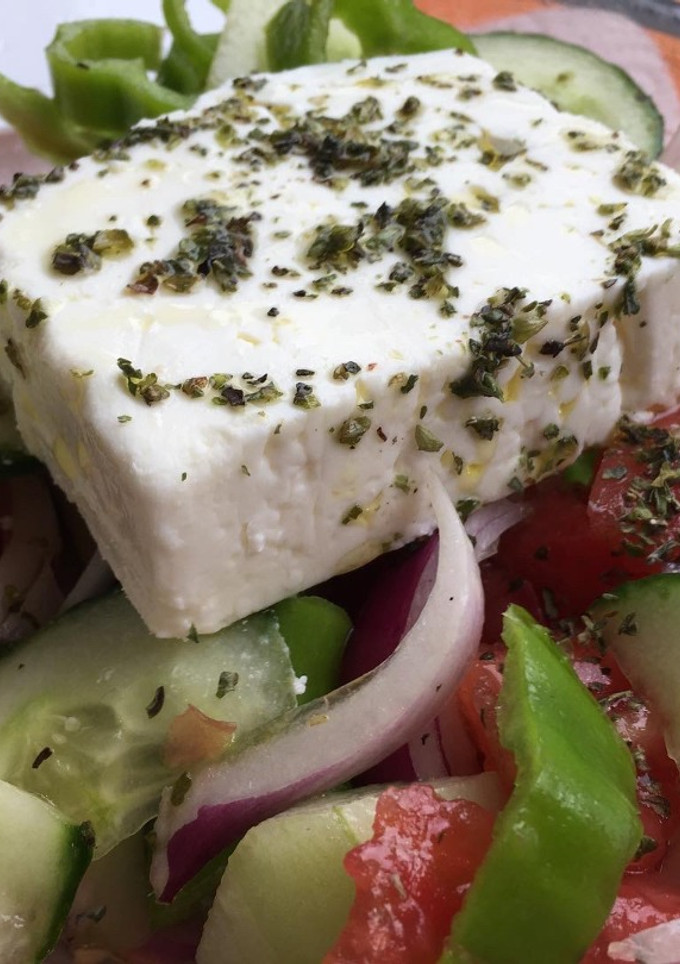 Una foto de Ensalada griega