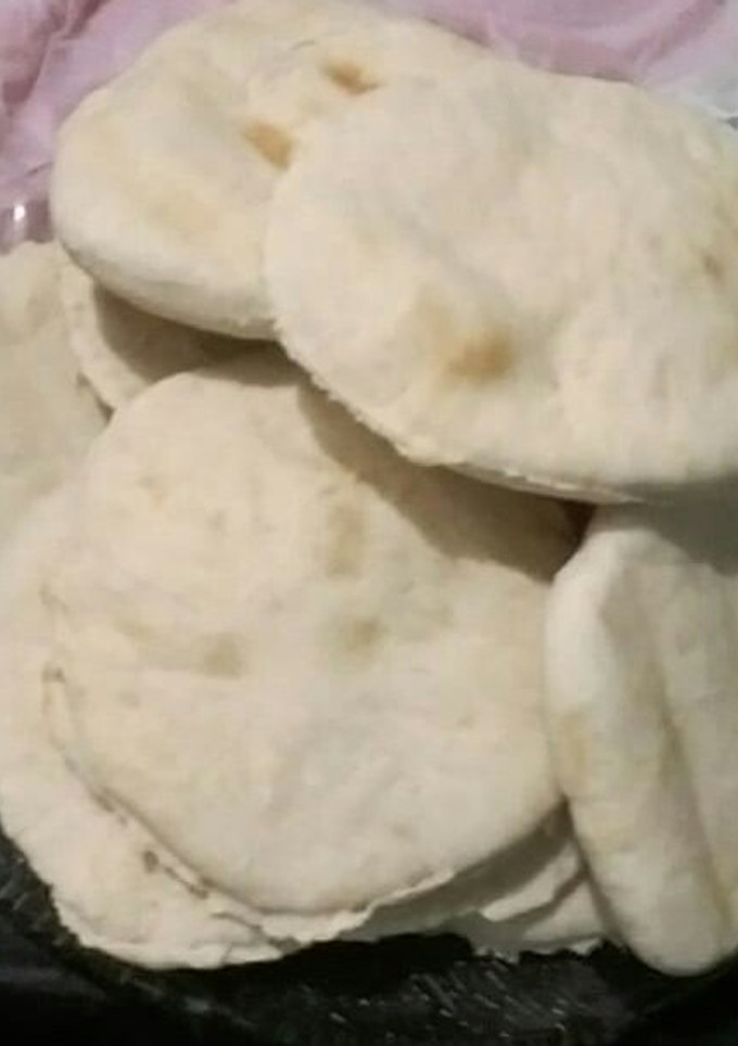 Una foto de Pan pita o pan árabe