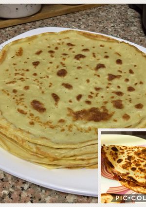 صورة لوصفة كريب فراخ