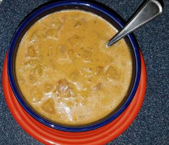 Easy Making Recipe Cheesy Potato  Broccoli Soup Delicious Perfect