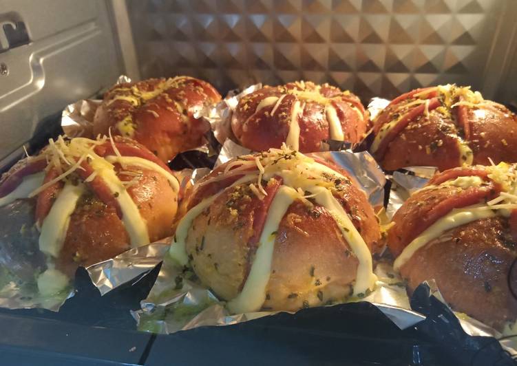 Resep: Korean Garlic Bread🧀 ekonomis untuk dijual