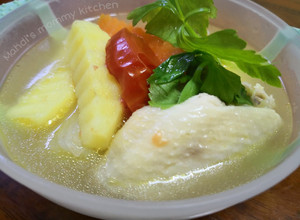 รูปของ ซุป(เปอร์โบวล์)​ไก่มันฝรั่ง #blw