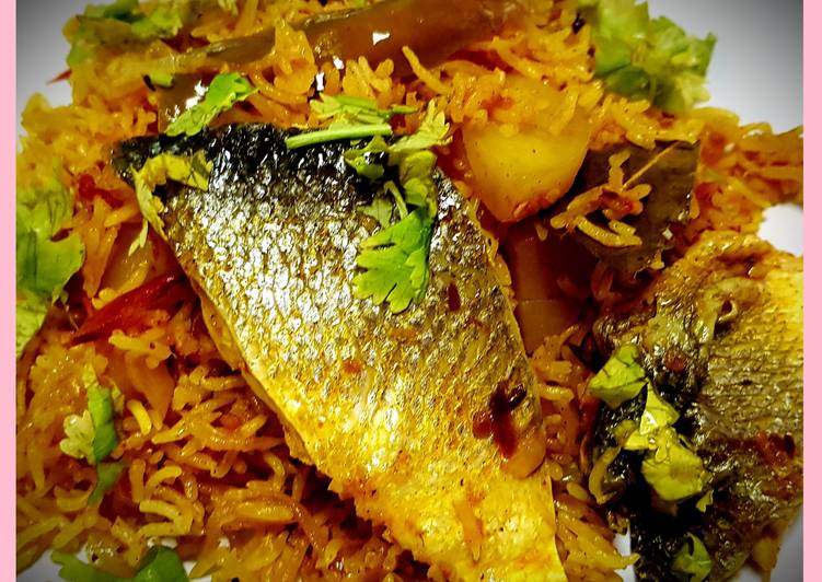 Recipe of Favorite Sea Bass Pulav