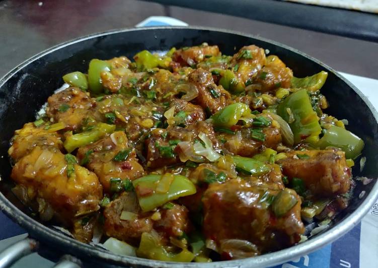 Paneer pan manchurian