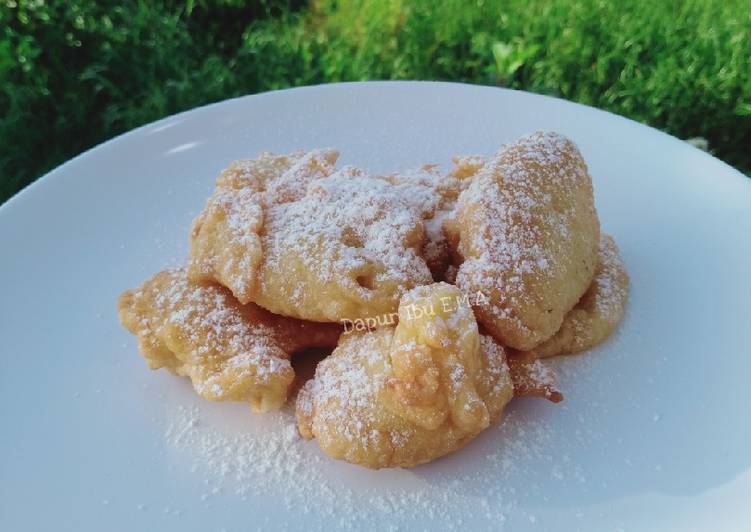 Bagaimana Menyiapkan 14. Kue Terigu Goreng Manis, Sempurna