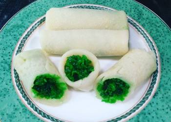 Masakan Populer Dadar gulung susu pandan Gurih Mantul