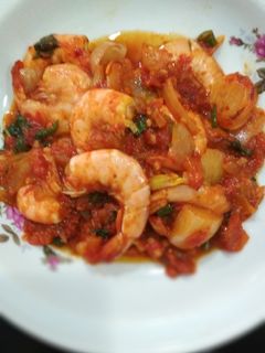 Foto resep Udang saos padang