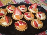 Pie buah tanpa siraman agar2
