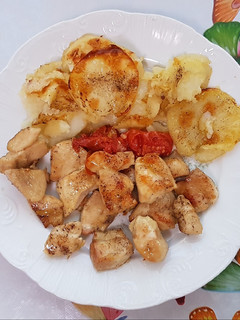 Una foto de Pollo fácil al horno