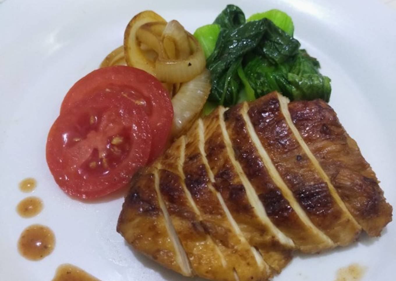 Steik Ayam Panggang Simple
