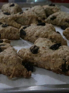 Foto resep Starbuck raisin oatmeal scones