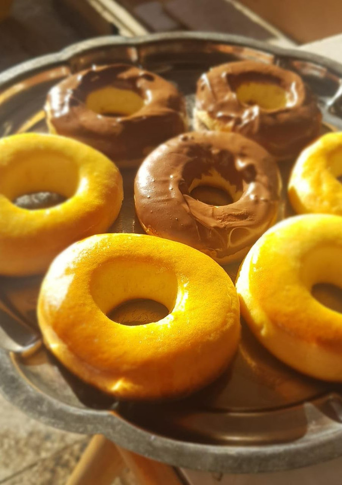 Una foto de Donas al horno