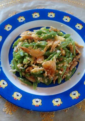 Foto resep Tumis udang buncis