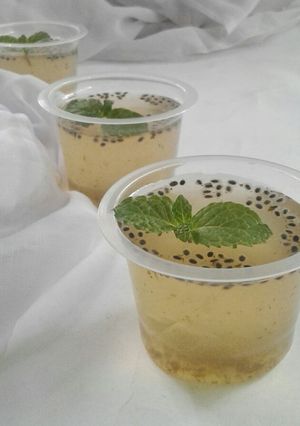 Foto resep Puding Jeniper Mint