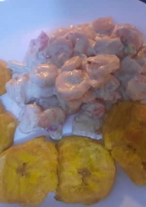 Una foto de Camarones a la crema 😋