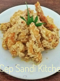 Foto resep Udang Goreng Saus Telur Asin