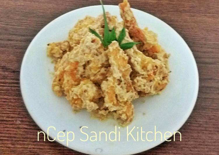 Resep: Udang Goreng Saus Telur Asin yang Lezat
