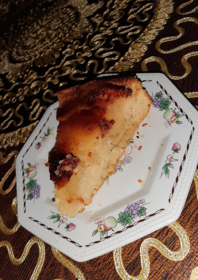Una foto de Torta de manzana invertida