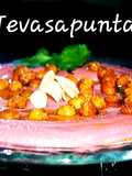Hummus de remolacha y almendras con cilantro y lima