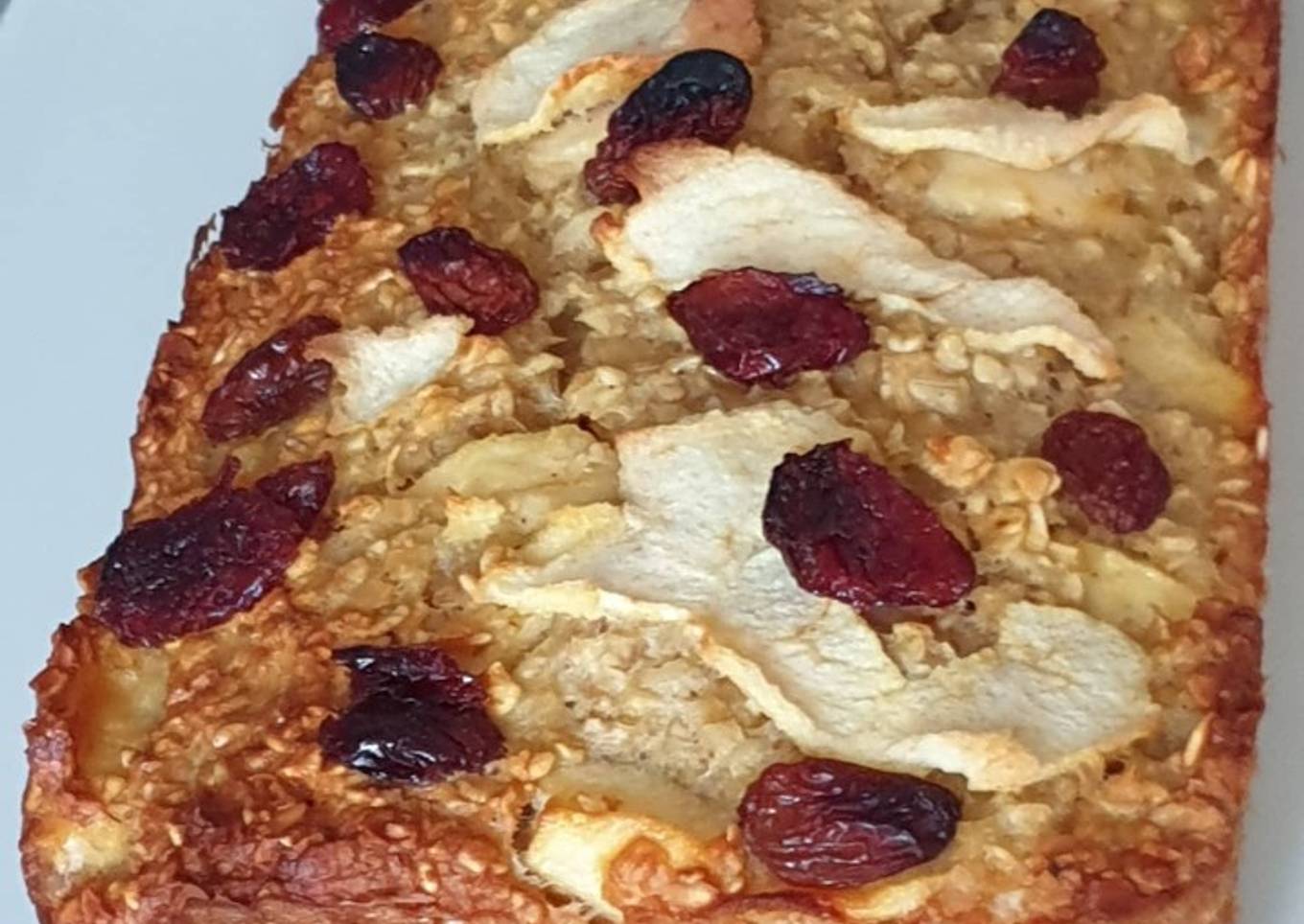 Cakes aux pommes et fruits secs sans farine