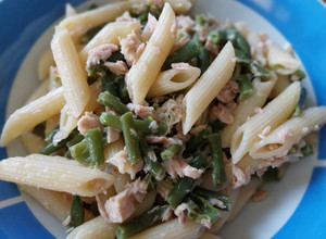 Foto di Pasta fredda fagiolini e tonno