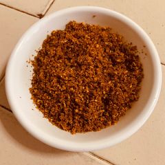 A picture of Homemade Missal Masala.