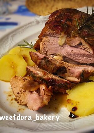 Foto di Tacchino al forno con patate