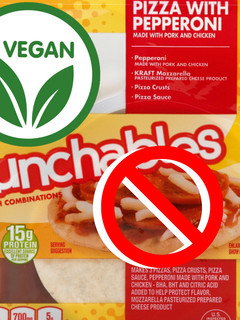 A picture of Vegan Lunchable Pizza (Adults).