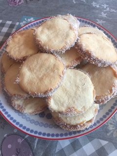 Una foto de Alfajores de maicena