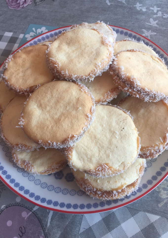 Una foto de Alfajores de maicena