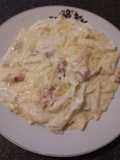 Penne carbonara cu șunculiță țărănească