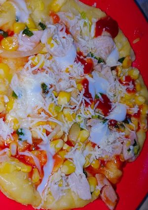 Foto resep Pizza teflon homemade