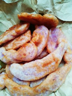 Hình của món Bánh khoai mỡ chiên.