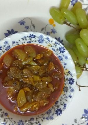 A picture of Grapes spicy chutney.