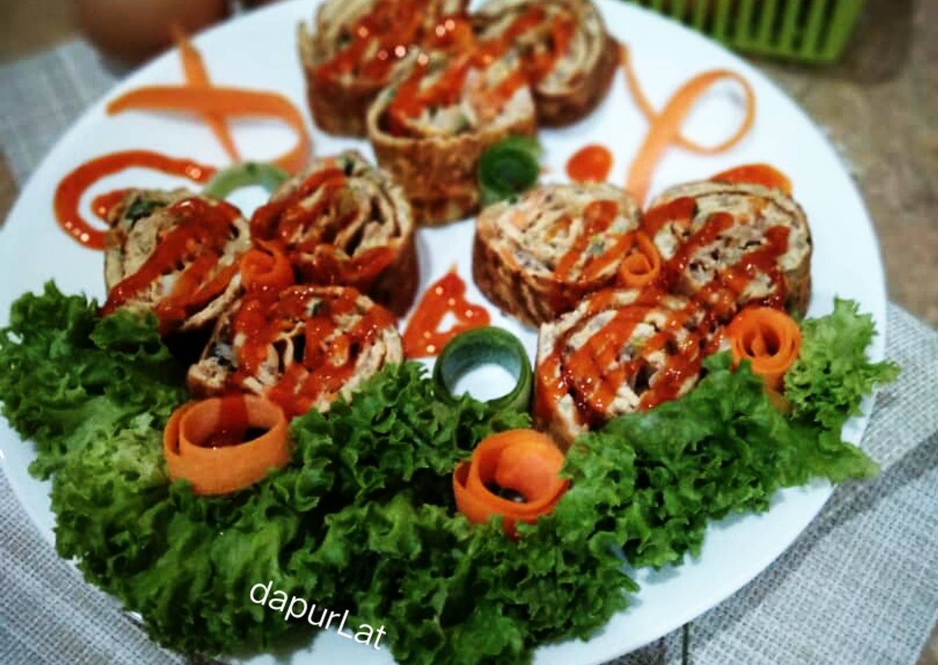 Gulung telur sardin #MAHN