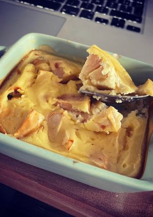 Une photo de Flan healthy aux pommes