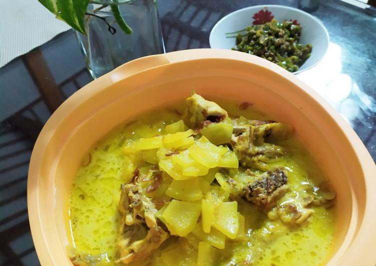 IDE #Resep Sayur Ayam kuning ala ala Mbah Rumi resep masakan rumahan yummy app