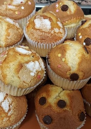 Una foto de ❤️ Magdalenas de pueblo sin gluten ❤️