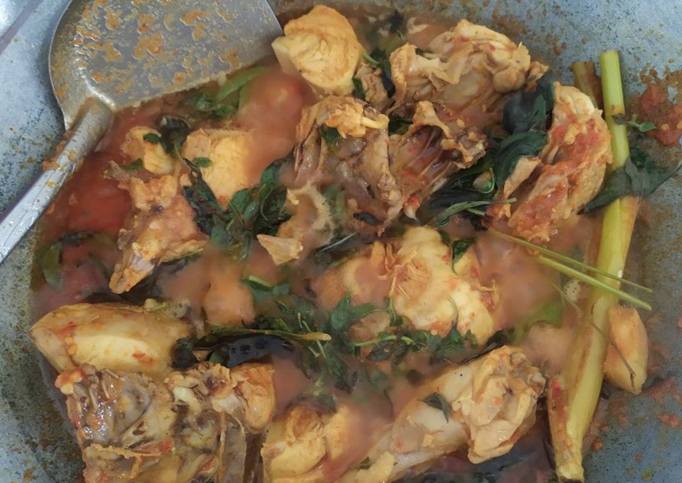 Ayam rica rica kemangi