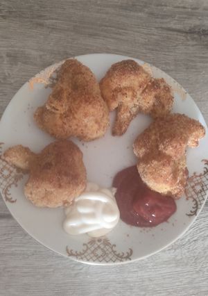 2025. Kirántott karfiol sütőbe sütve 😋 recept fotója