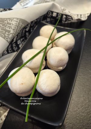 Une photo de Macarons de champignons