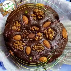 A picture of Date and Walnut cake.
