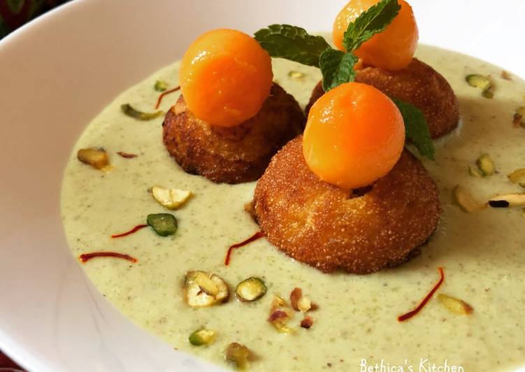 Step-by-Step Guide to Prepare Favorite Mango Paniyaram in Kesar Pista Firni