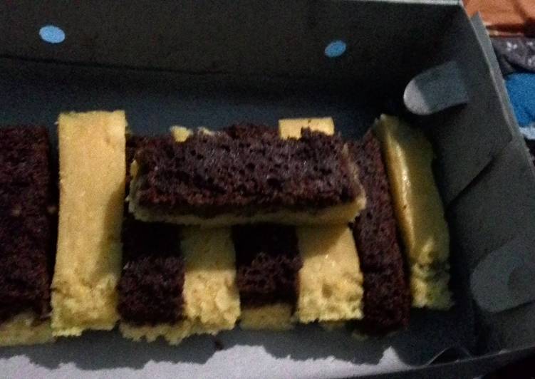 cake kukus lapis coklat keju