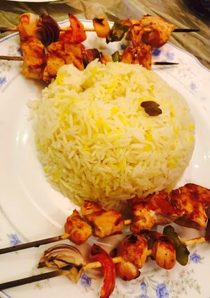 صورة لوصفة شيش طاووق