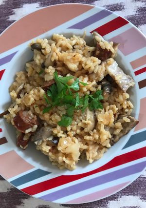 Foto principal de Arroz de Montaña con setas